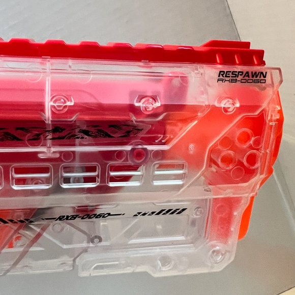 X-Shot Faze Clan Respawn Clear/Red/Orange Blaster By Zuru. No Ammunition - Picture 3 of 3